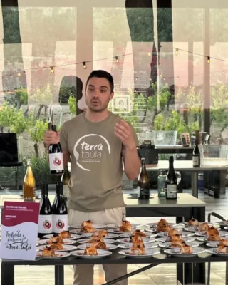 trobada gastronomica rotllet i microvinificació